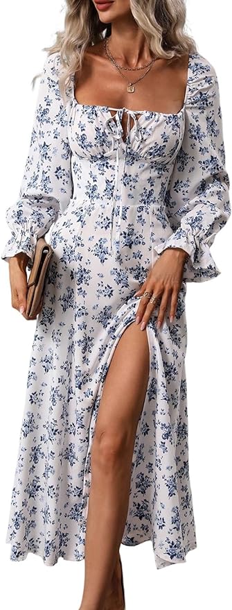 Blencot Floral Print Maxi Dress